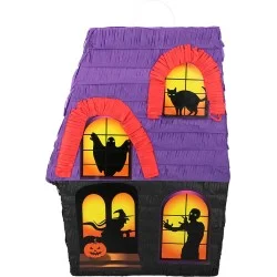 Maison hantée - Pinata Halloween à casser 45x33cm